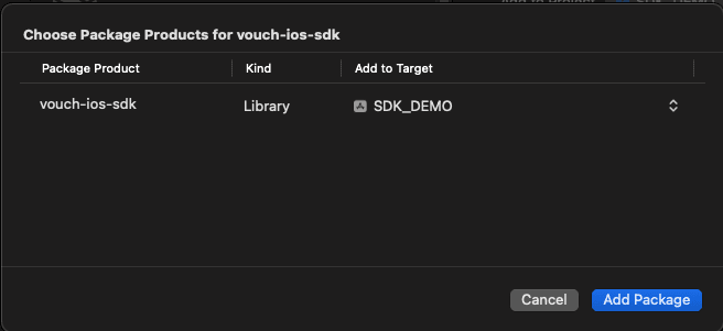 Add package