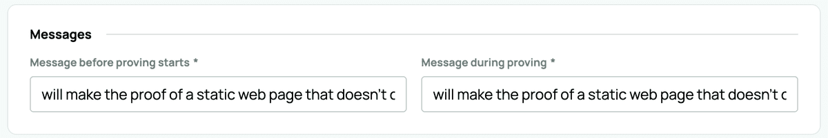 Messages